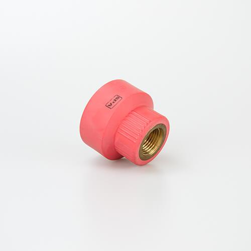 ENTRONQUE RECTO AQUATHERM RED PIPE CIRCULAR ESTRIADO R H   40 - 1/2"